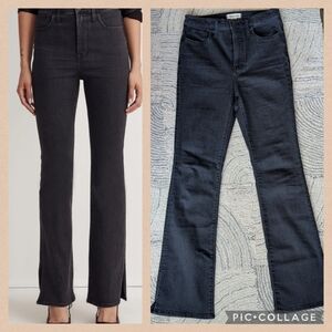 Madewell Roadtripper Skinny Flare, Bellhaven Wash, Size 27